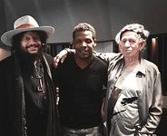 Keyon Harrold, Don Was and Keith Richards in New York