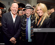 Keith & Patty at Bruce Willis' birthday party, NY, March 21st, 2015