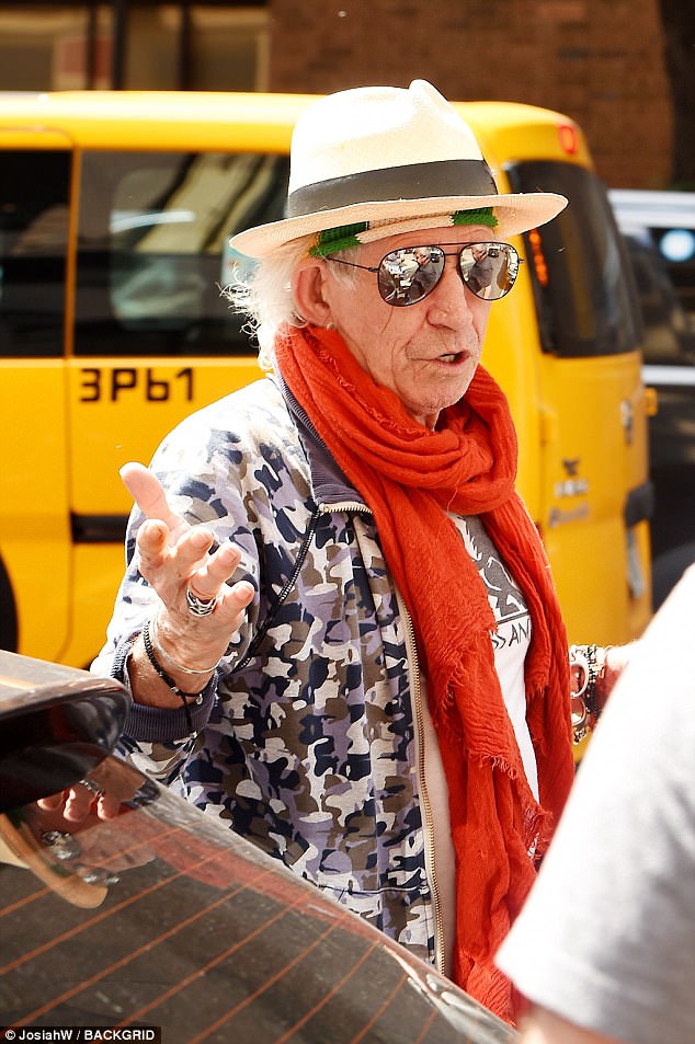 Keith in NYC on his way to the studio, June 30 July 2017