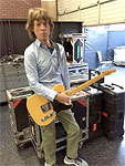 Mick at rehearsals, 18.05.2015