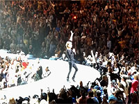 The Rolling Stones on stage, Chicago, United Center, June 3 2013