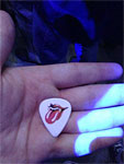 Lucky guy cought Keith's plectrum - Montral, June 9 2013