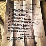 Hyde Park-1 06 July 2013 - Setlist with L'Wren's notes