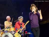 The Rolling Stones on stage in Atlanta, Georgia - June 9, 2015 photo by Wendy Fenner