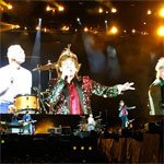 Rolling Stones, Quebec, July 15, 2015 - The band on stage