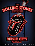 The Rolling Stones in Nashville, Tennessie - Poster - June 17, 2015