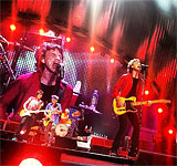 The Band on stage, LA, May 18 2013