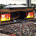 Auckland 2014 - the stage