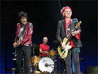 The band on stage - The Rolling Stones - Washington, June 24 2013