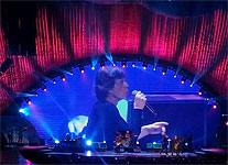 The band on stage - The Rolling Stones - Washington, June 24 2013