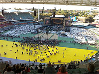 The Stones at the Adelaide Oval - Preshow scenes - Adelaide, October 25, 2014