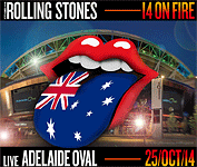 The Stones at the Adelaide Oval - Adelaide, October 25, 2014