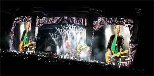 The Stones on stage at the Adelaide Oval Adelaide, October 25, 2014