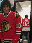 Before the show, Chicago, United Center, May 28 2013