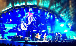 The Rolling Stones on stage, Chicago, United Center, May 31 2013