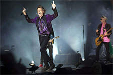 The Rolling Stones Roskilde, July 3, 2014 - the band's on