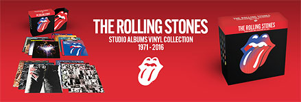 Rolling Stones vinyl collection box