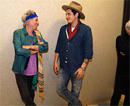 John Mayer backstage meeting Keith and Charlie, May 16 2013