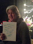 Greetings - Mick Taylor: Happy Christmas + Happy New Year to Rolling Stones fans worldwide. Thank you for your support.