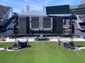 The stage in Chicago - June 18, 2019 - pic by erbissell, iorr
