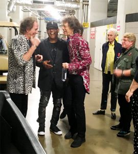 Rolling Stones New Orleans 2019 - Meeting backstage