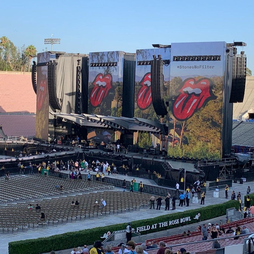 The Stones in Pasadena… The Rolling Stones News Hackney Diamonds US