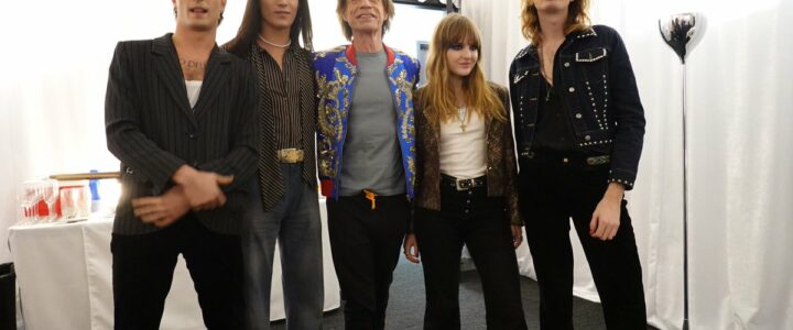 Mick and Måneskin - The Rolling Stones, Las Vegas, 06.11.2021