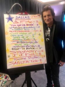 Rolling Stones, Dallas 11 2021 - Setlist