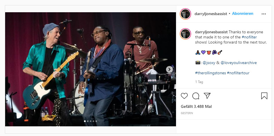 Darryl thanks and looks forward to the next tour