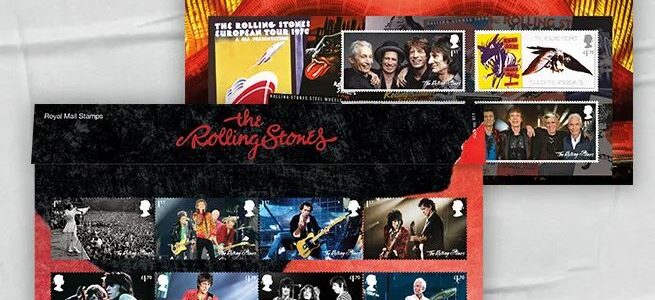 Royal Mail - Rolling Stones stamps