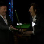Ronnie at the snooker masters