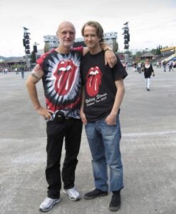 Tom and his son - Oslo 2007