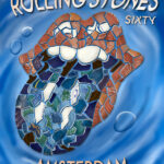 The Rolling Stones - Amsterdam, 7. 7. 2022 - Lithograph