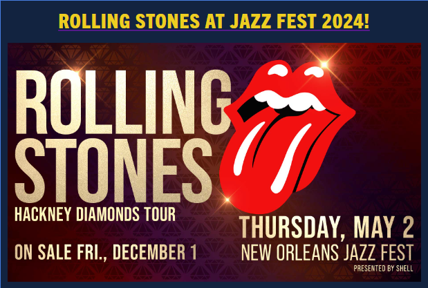 The Rolling Stones announce tour dates for 2024 across North America