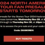 Hackney Diamonds Tour - Presale