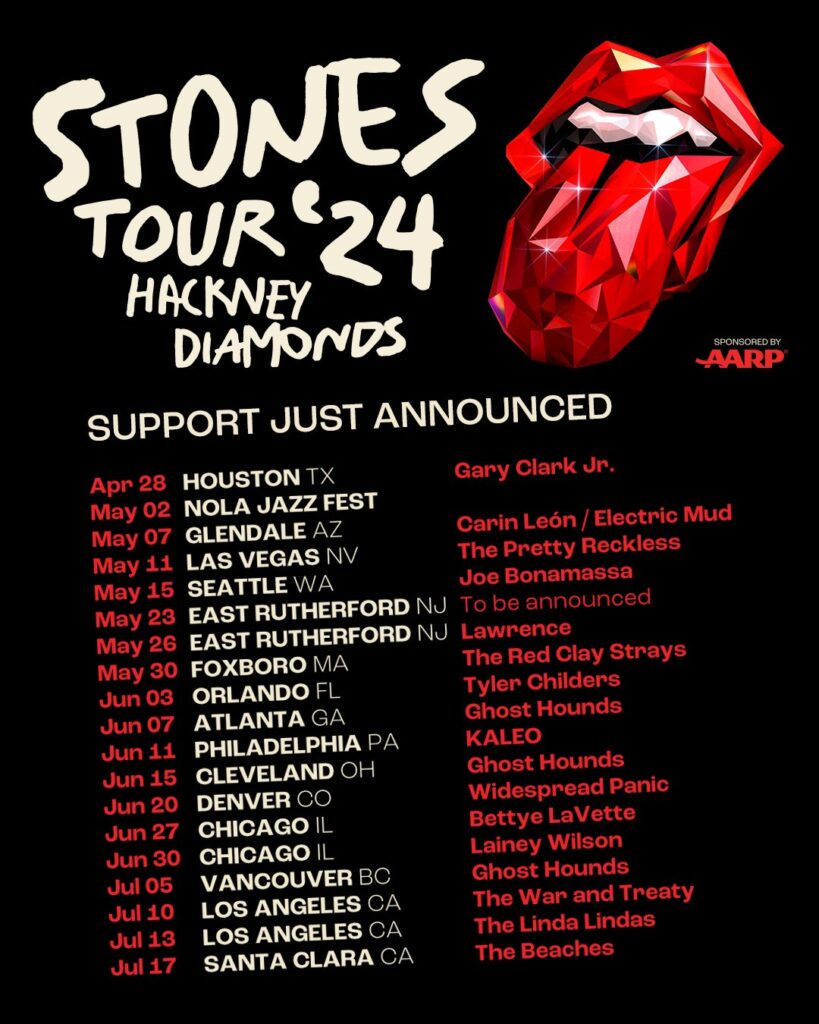 The excitement rises only 3 days left! The Rolling Stones News