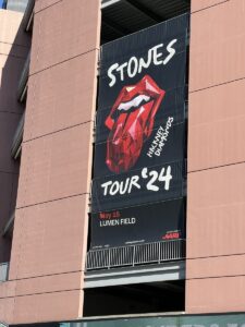 Rolling Stones Seattla 2024 - pic: Spartamn king, X