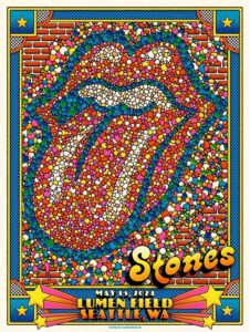 Seattle Stones lithograph