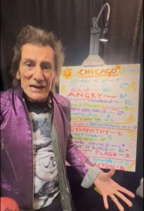Ronnie's setlist Chicago #2